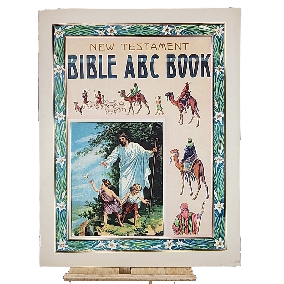 New Testament Bible ABC Book – Lutheran Book Concern – Columbus, OH – Vintage