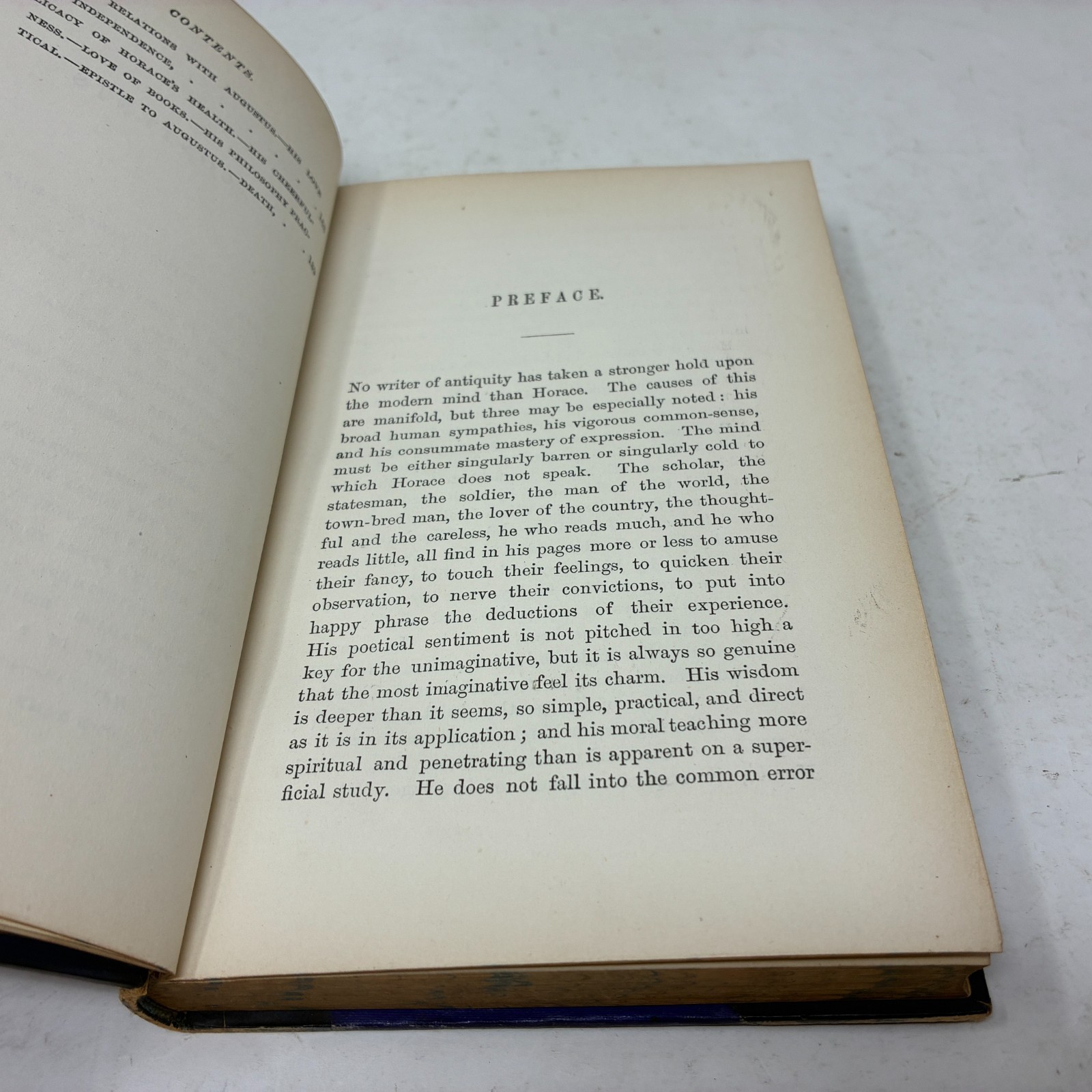 HORACE by Theodore Martin. 1st Ed. 1845, Fine Leather Binding. BIOGRAPHY