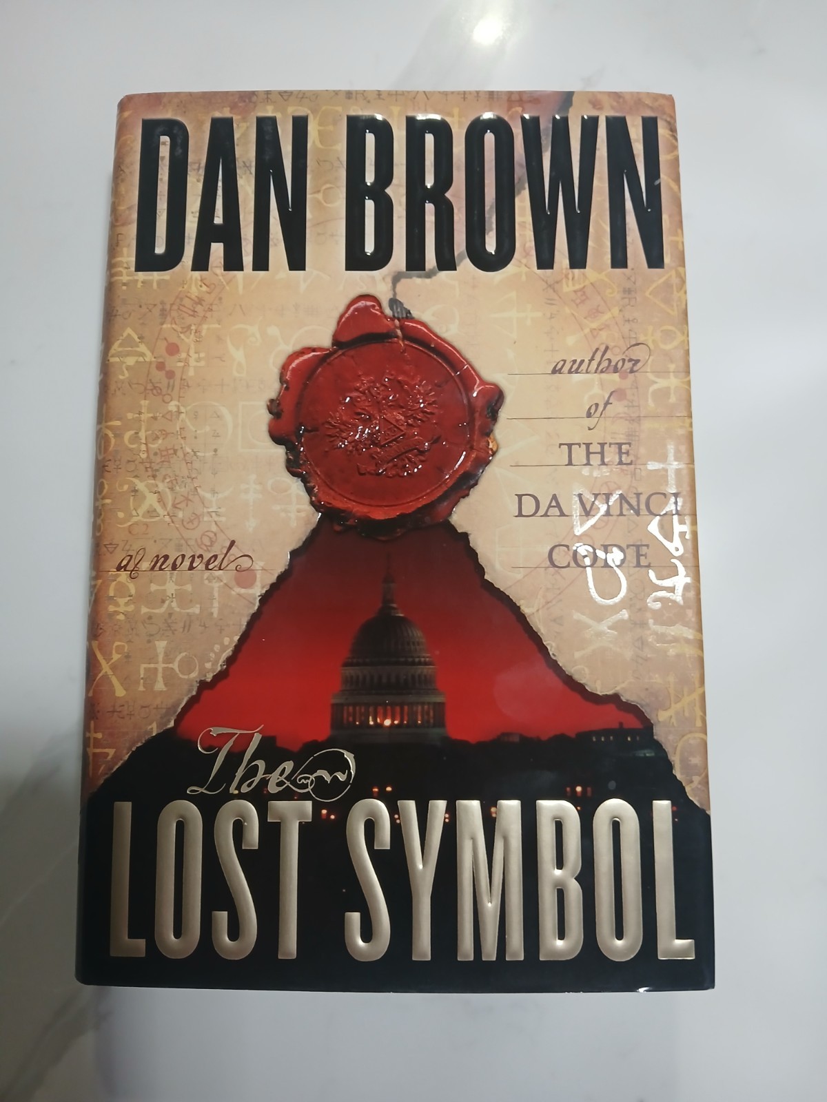 DAN BROWN THE LOST SYMBOL SIGNED 1ST ED 1ST PRINT 2009, W/ Unique Inscription!!