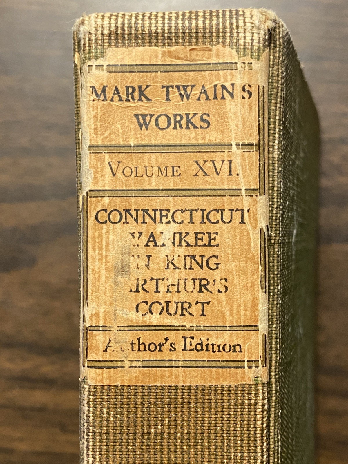 Rare Mark Twain A Connecticut Yankee Original Hardcover Harper 1889 Illustrated