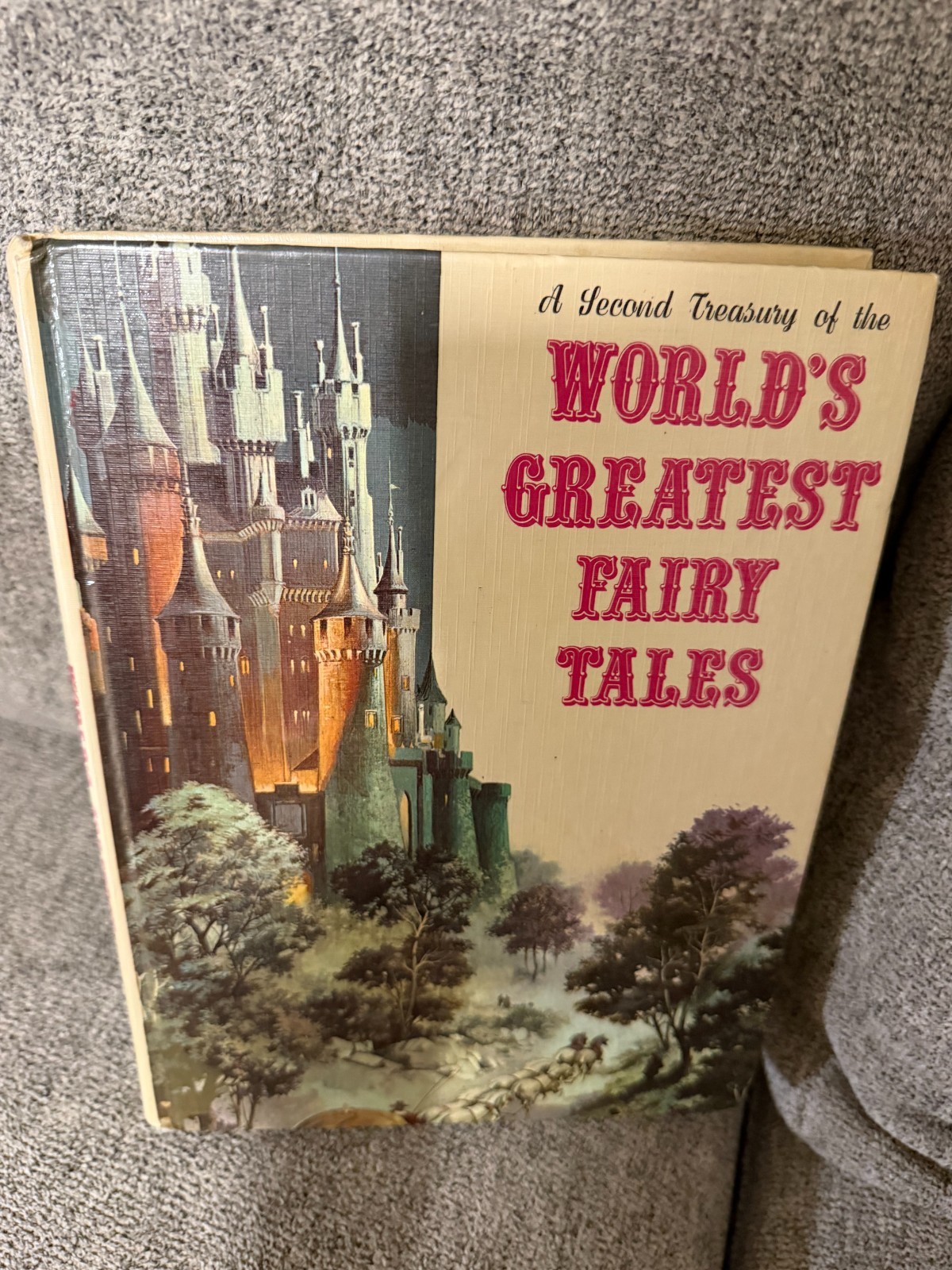 Second Treasury of the Worlds Greatest Fairy Tales HC 1972 Danbury Press Grolier