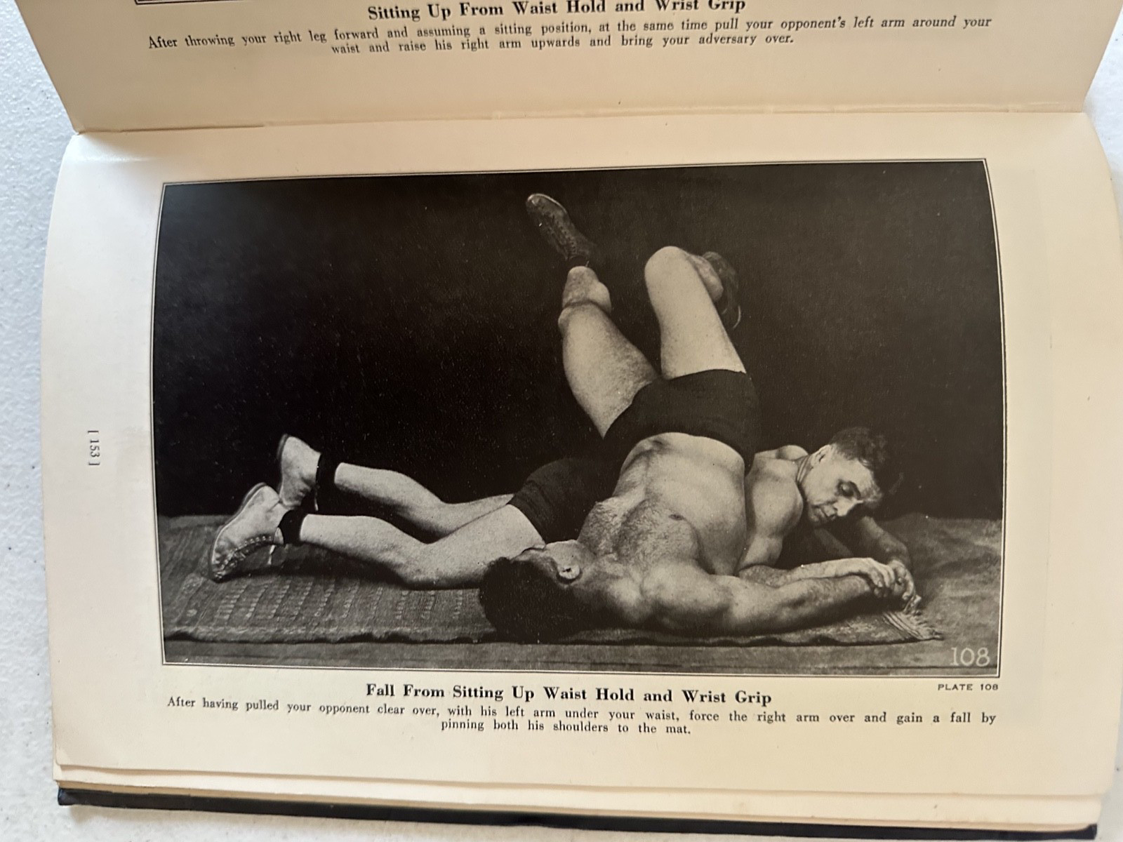 1923 1st ed Science of Wrestling and Art of Jiu Jitsu Liederman photos martial