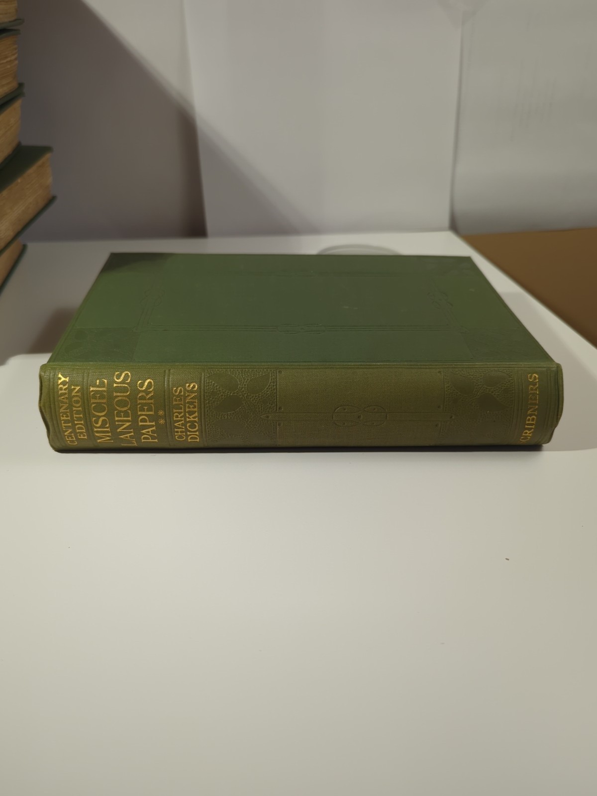Antique Centenary Edition Miscellaneous Papers Charles Dickkens 1911, Vol II