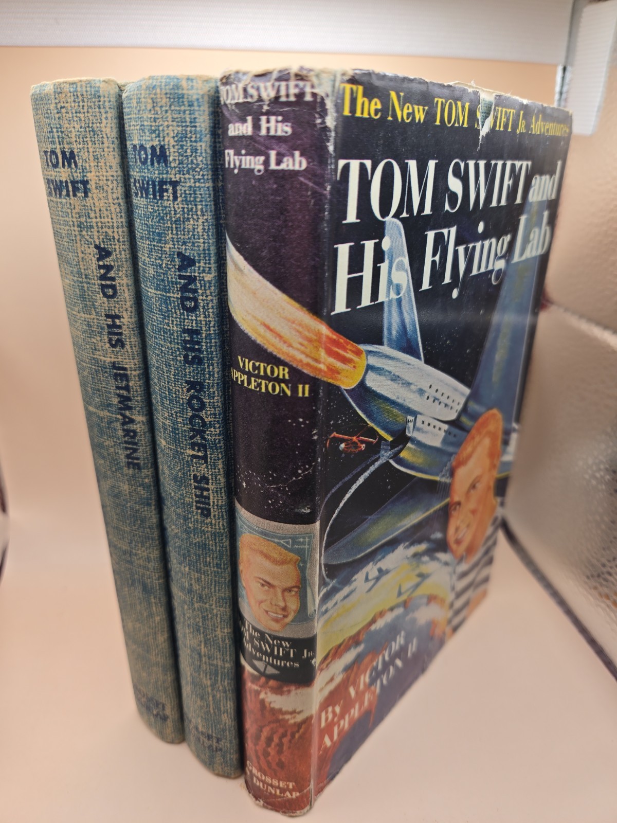Tom Swift Hardback Book Lot of 3 Victor Appleton II Science Fiction Childrens