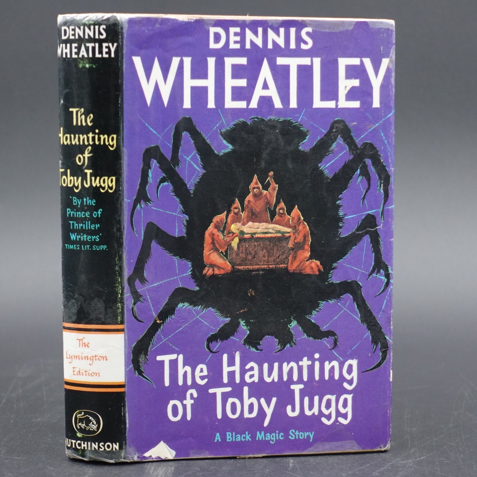 Haunting of Toby Jugg Dennis Wheatley Hutchinson Third Imp 1968 HB DJ Ex Lib AUC