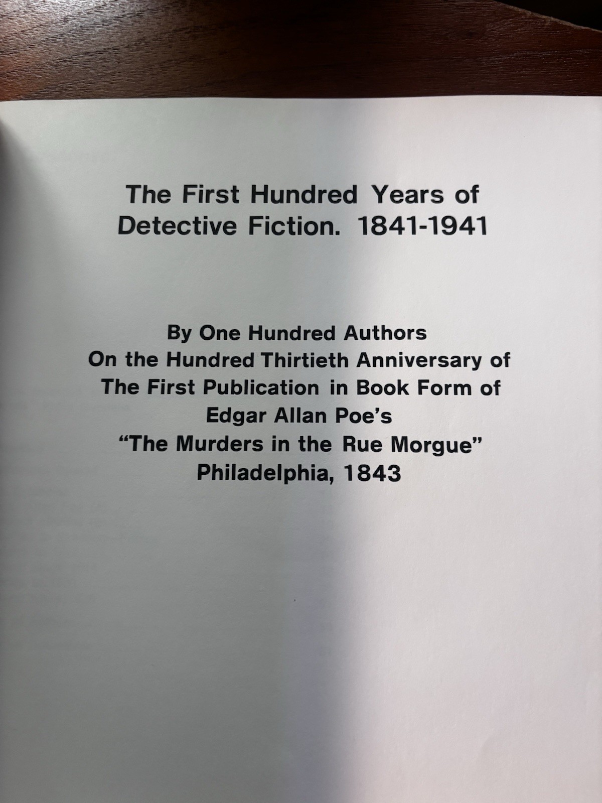RARE Bibliography Reference First Hundred Years of Detective Fiction 1973