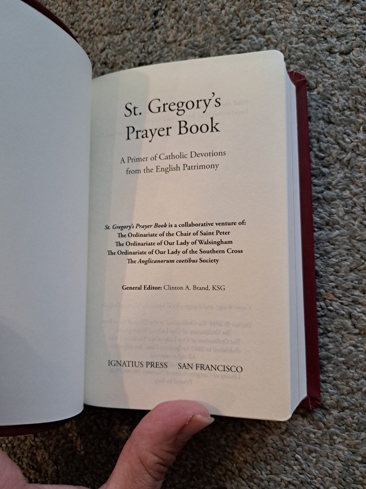 St. Gregory’s Prayer Book Ignatius Press Primer Catholic Devotions
