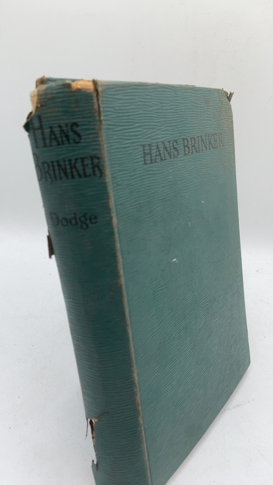Hans Brinker or The Silver Skates Mary Mapes Dodge Hardcover 1943