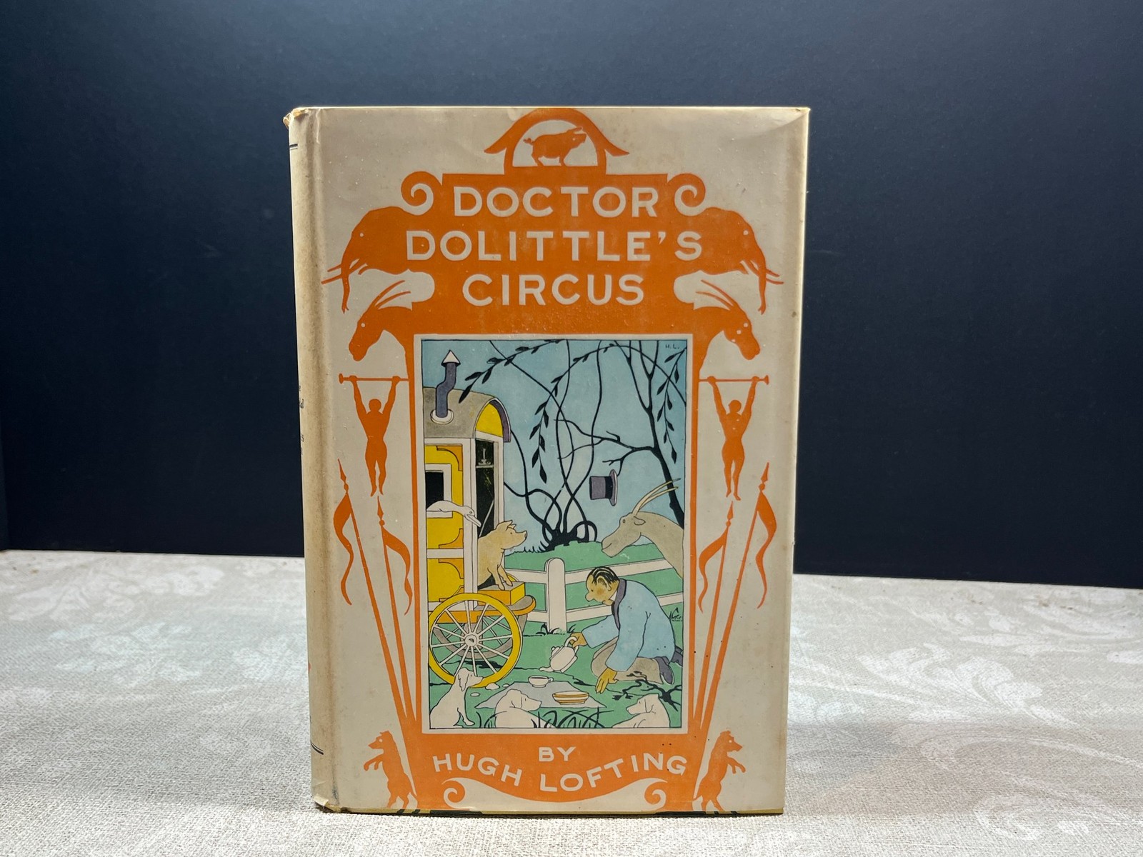 1952 Doctor Dolittle’s Circus by Hugh Lofting Hardcover J.B. Lippincott Company
