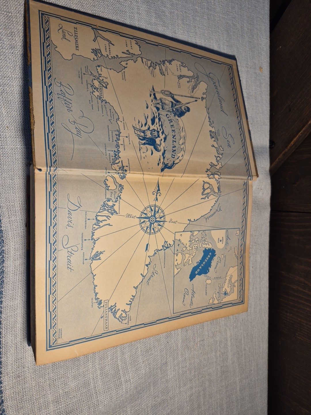 Arctic Adventure: My Life in the Frozen North, 1935 HC/DJ, Peter Freuchen