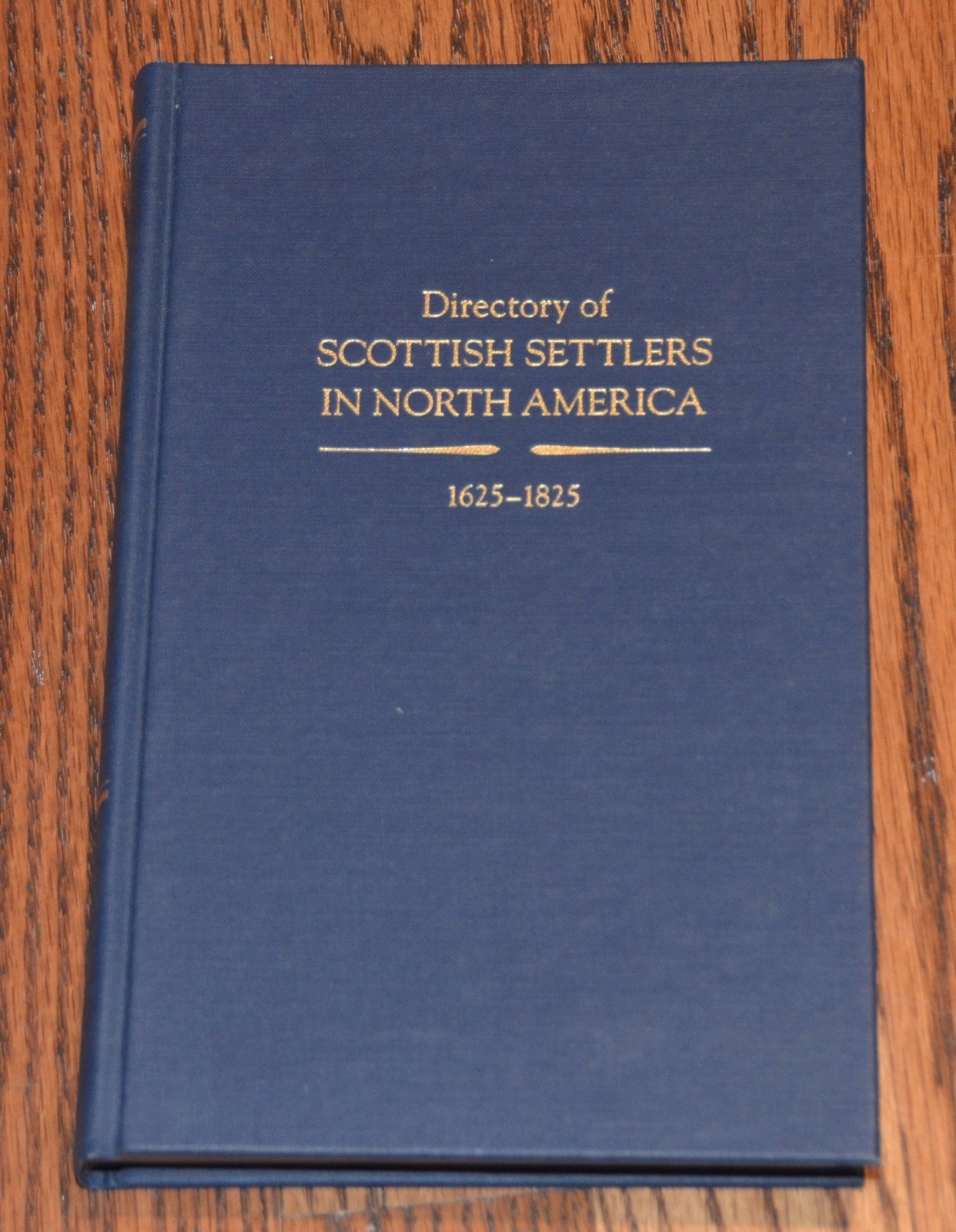 Directory of Scottish Settlers in North America Vol 1 1625 1825 genealogy 1984 4