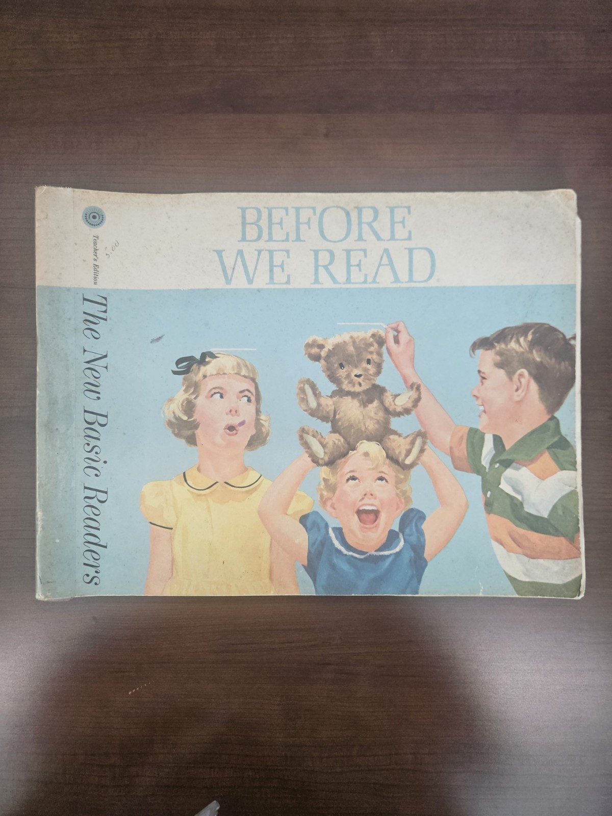 Vintage Teacher’s Edition Book. Before We Read – The New Basic Reader 1962