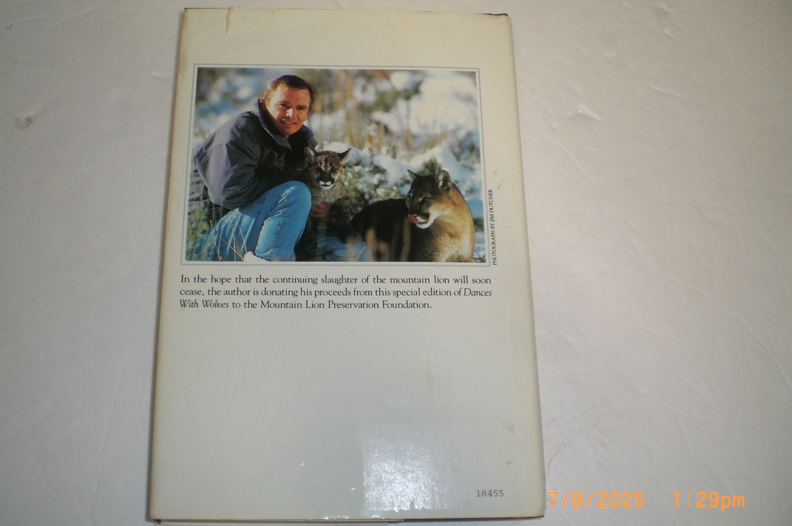 Dances With Wolves Michael Blake Hardcover 1991 New Market Press