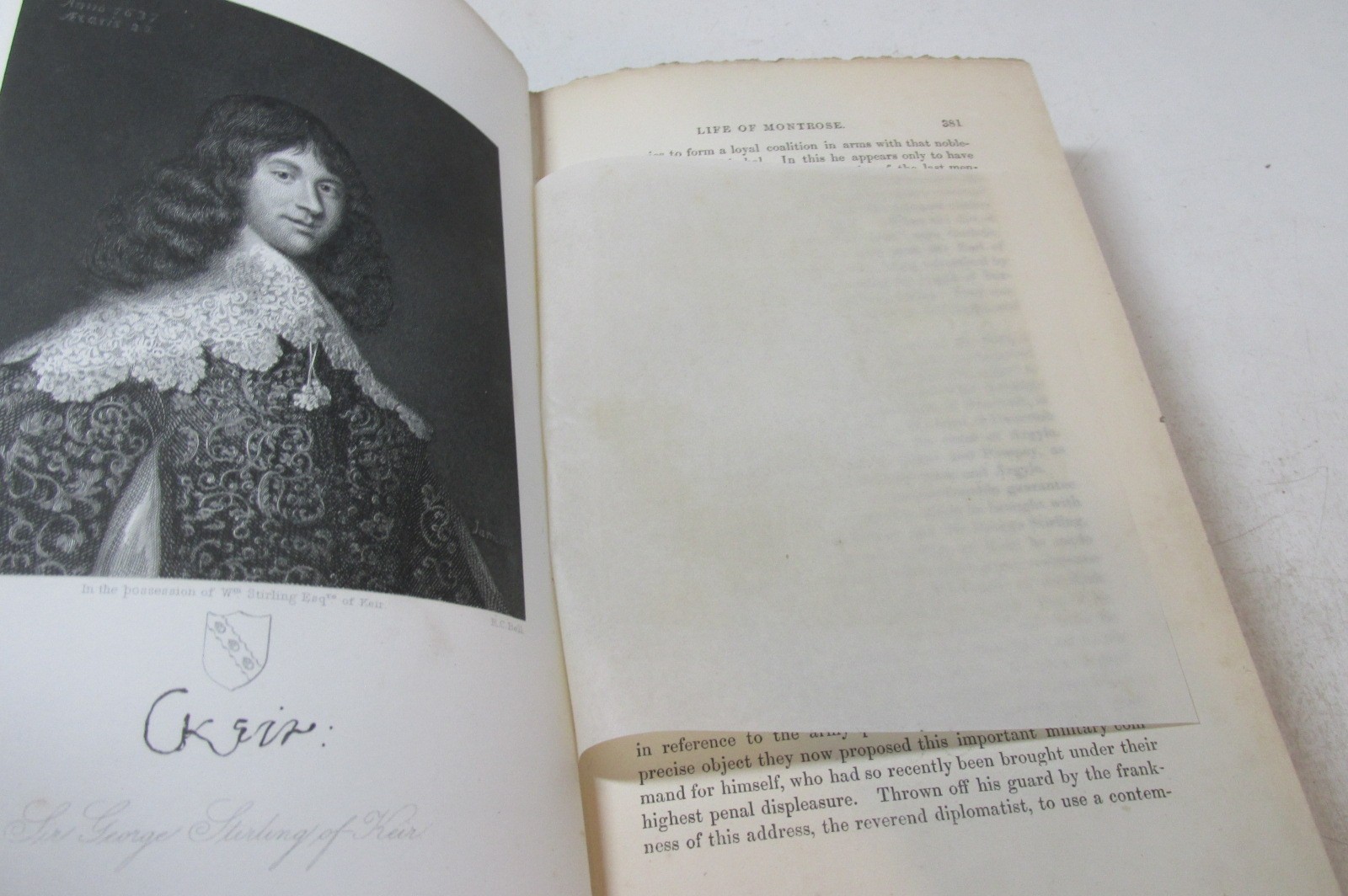 Memoirs of the Marquis of Montrose by Mark Napier, Volume 2, 1856.