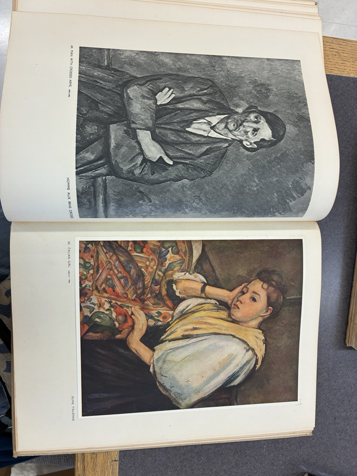 CEZANNE PHAIDON PUBLISHERS CROMWELL PLACE LONDON FORWARD FRITZ NOVOTNY W/PLATES