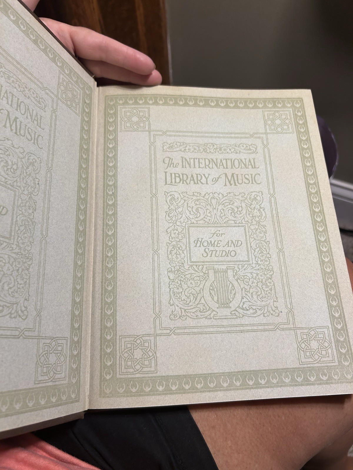 Rare Signed Copy International Library of Music for Home and Studio 1925 Vol 1