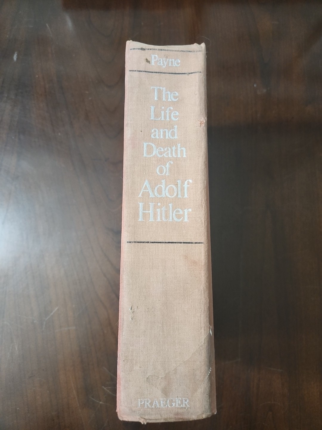 The Life and Death of Adolf Hitler by Robert Payne (1973, HARDCOVER) VTG