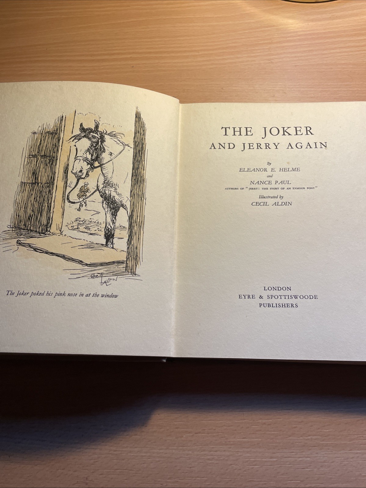 The Joker And Jerry Again – First ed – Cecil Aldin – Eleanor Helme – Nance Paul
