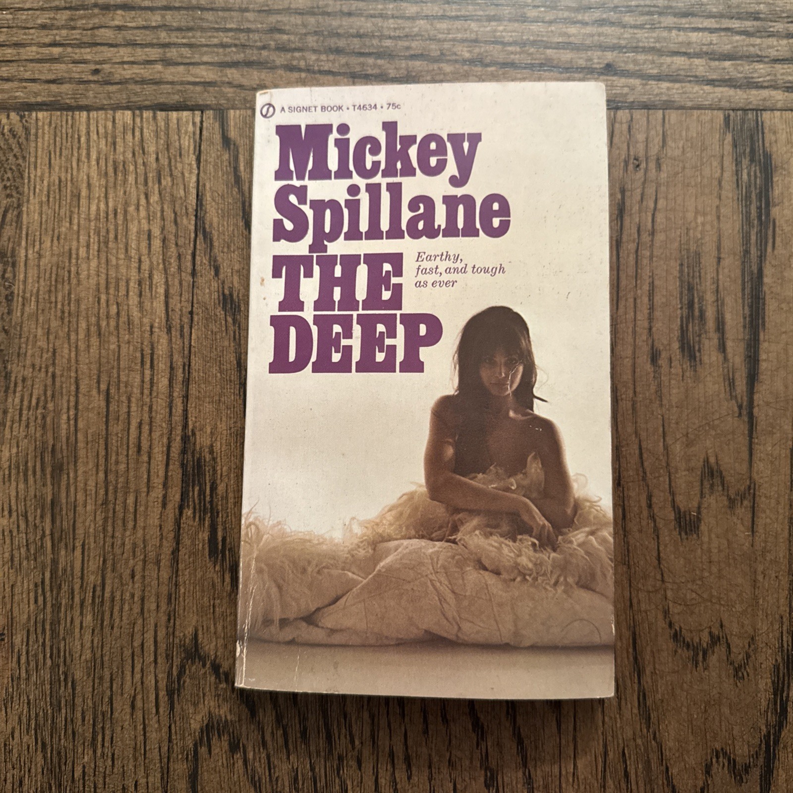 The Deep by Mickey Spillane PB First Edition 1962 Paperback Crime Vintage