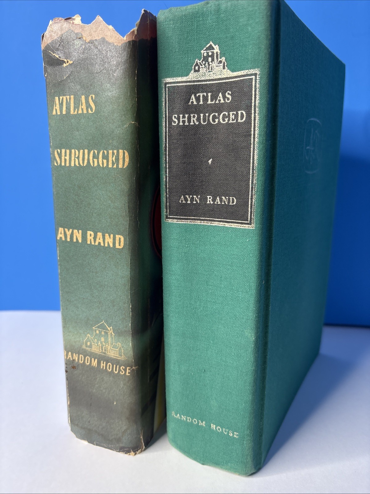 ATLAS SHRUGGED Ayn Rand 1957 First Edition 16th Printing (HC w/ DJ) Random House