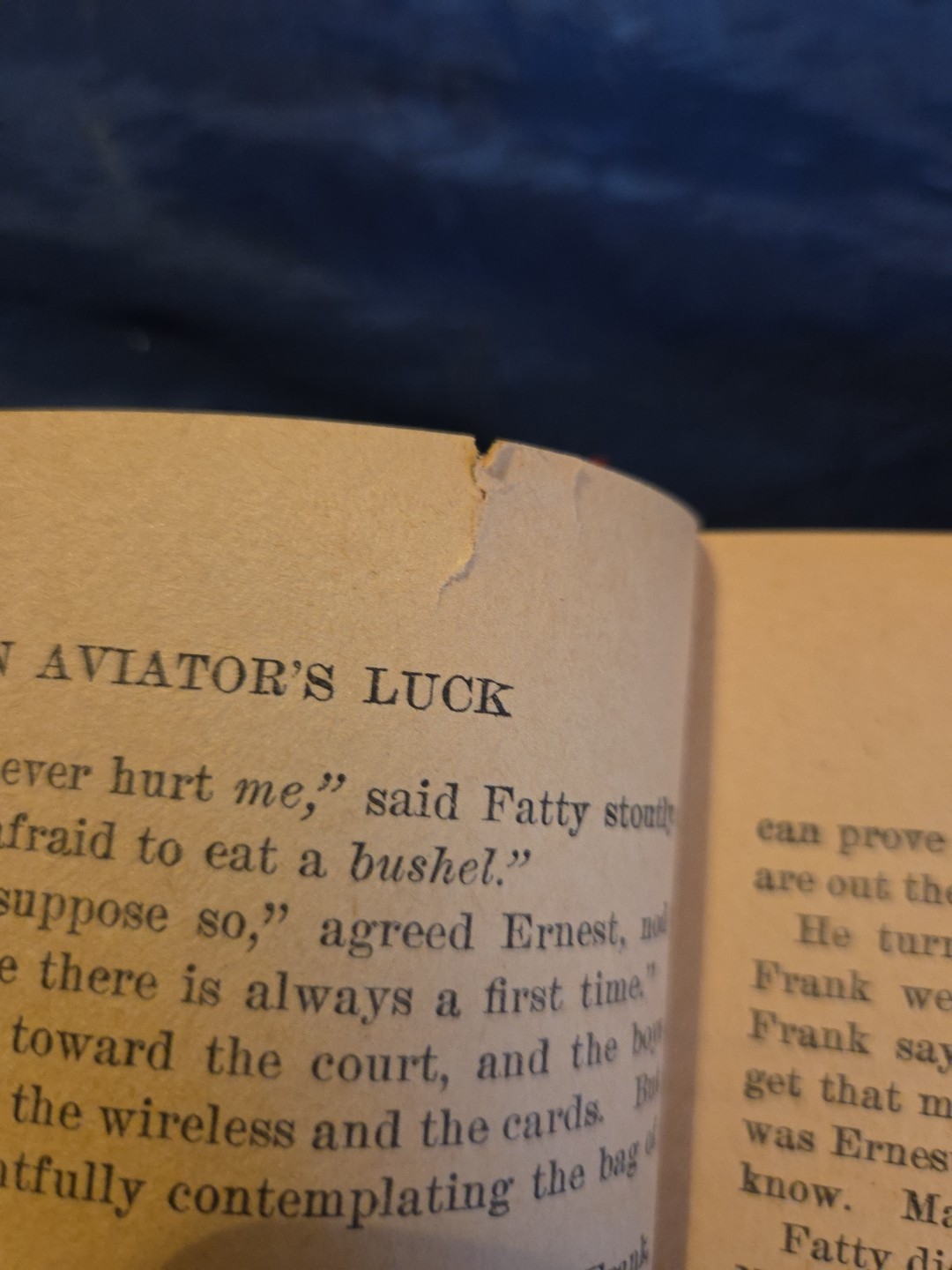 An Aviator’s Luck Camp Knox Plot By Captain Frank Cobb Antique 1927 Adventure