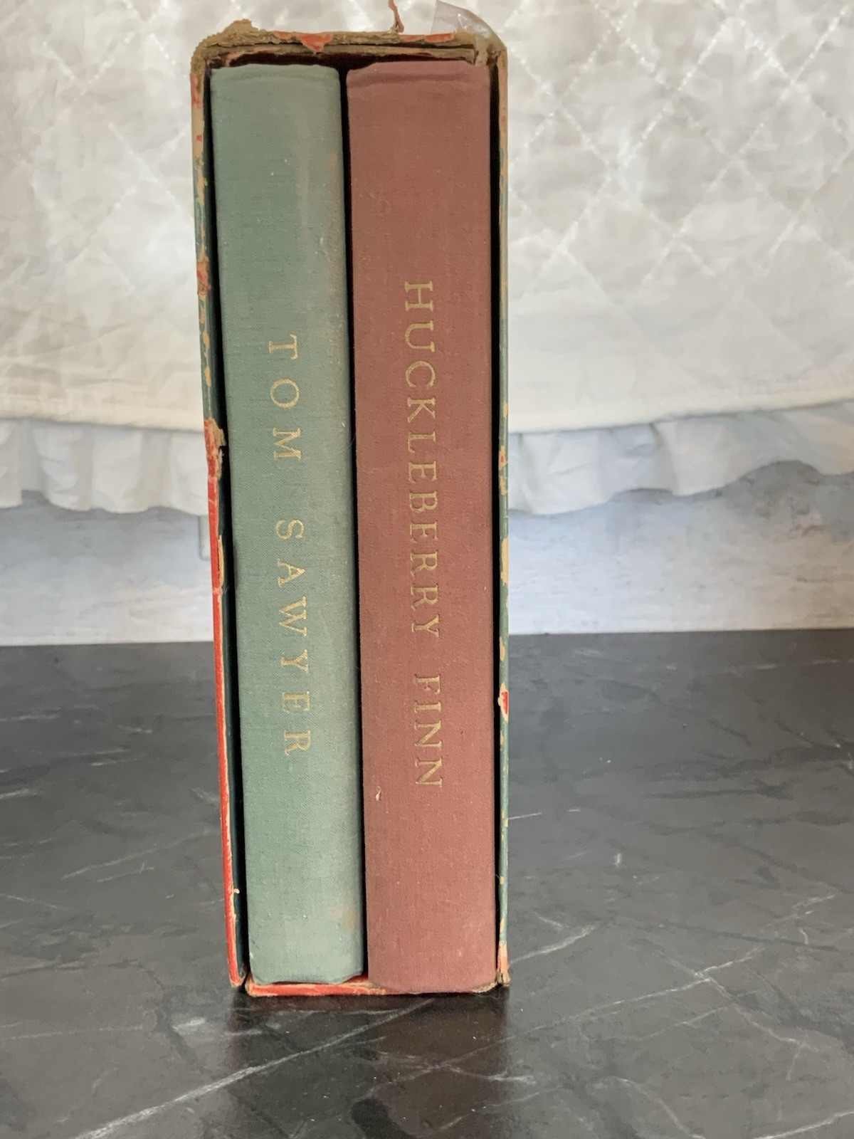1944 Tom Sawyer Huckleberry Finn Norman Rockwell WWII Heritage Box Set