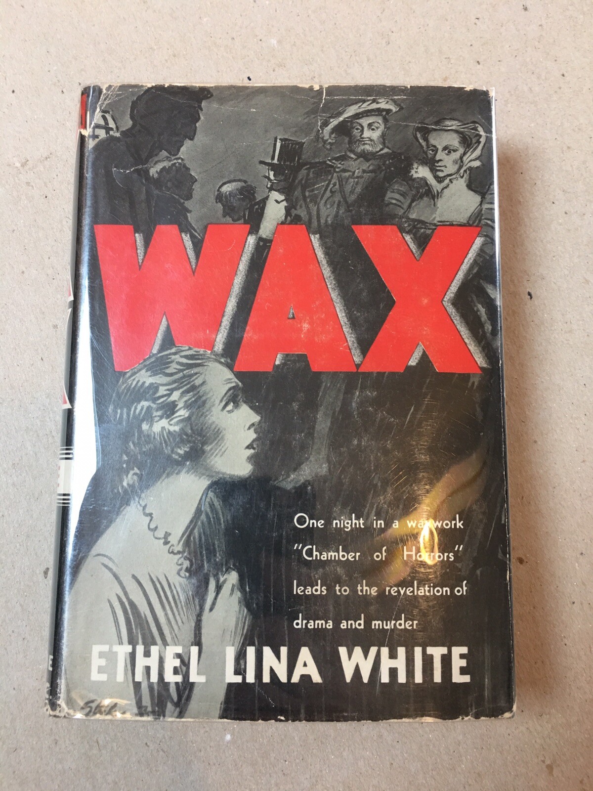 Wax by Ethel Lina White FIRST EDITION 1935 Doubleday Crime Club Hardcover RARE!