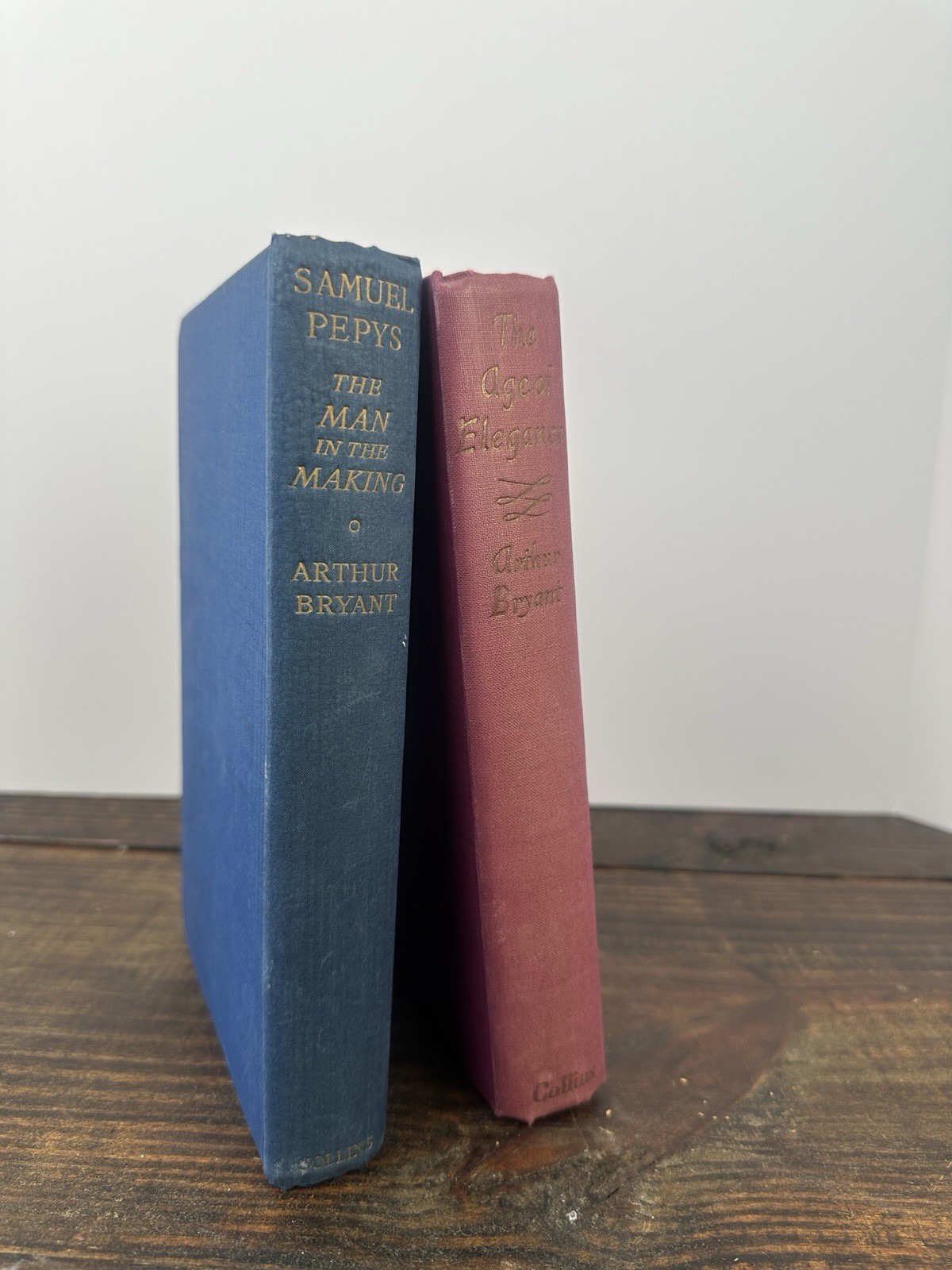 Arthur Bryant Lot ofThe Age of Elegance and Samuel Pepys the man in the Making