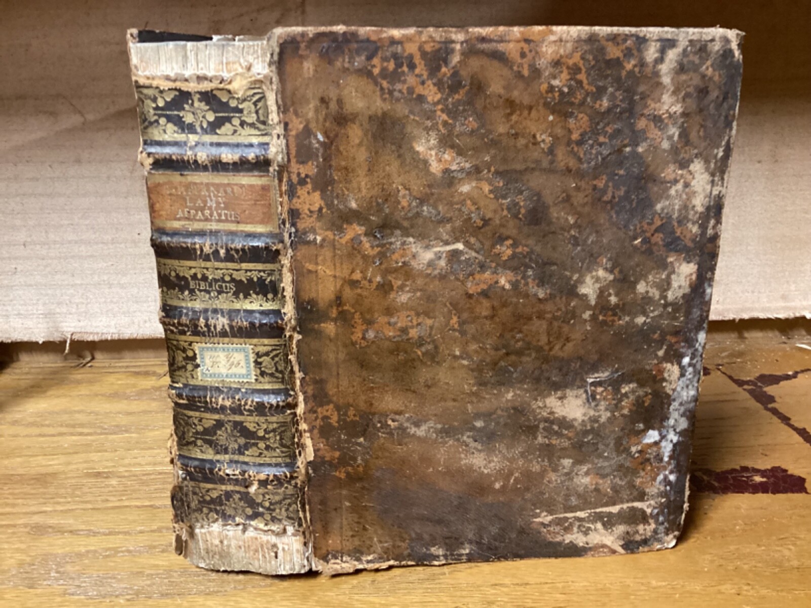 1765 Apparatus Ad Biblia Sacra – Bernard Lamy – Illustrated With Foldouts