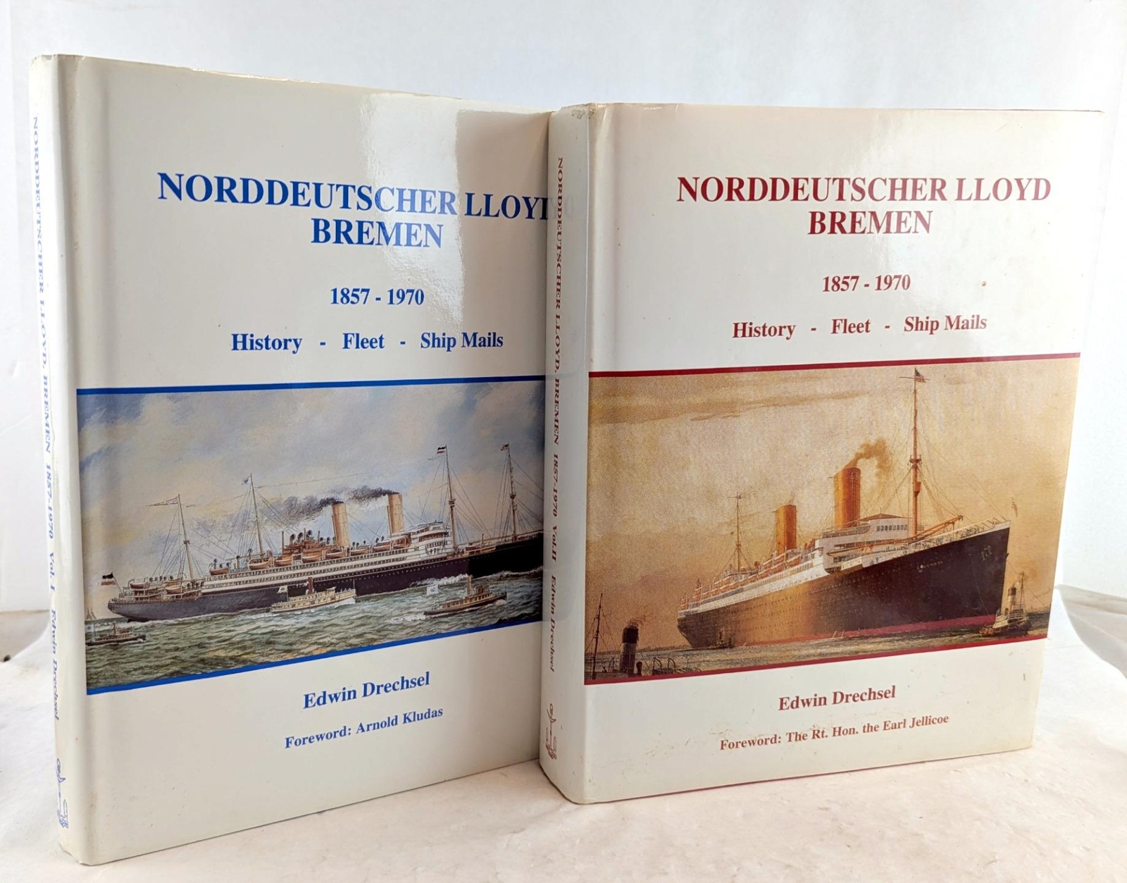 Edwin Drechsel Norddeutscher Lloyd Bremen 1857-1970 History Fleet Ship Mails