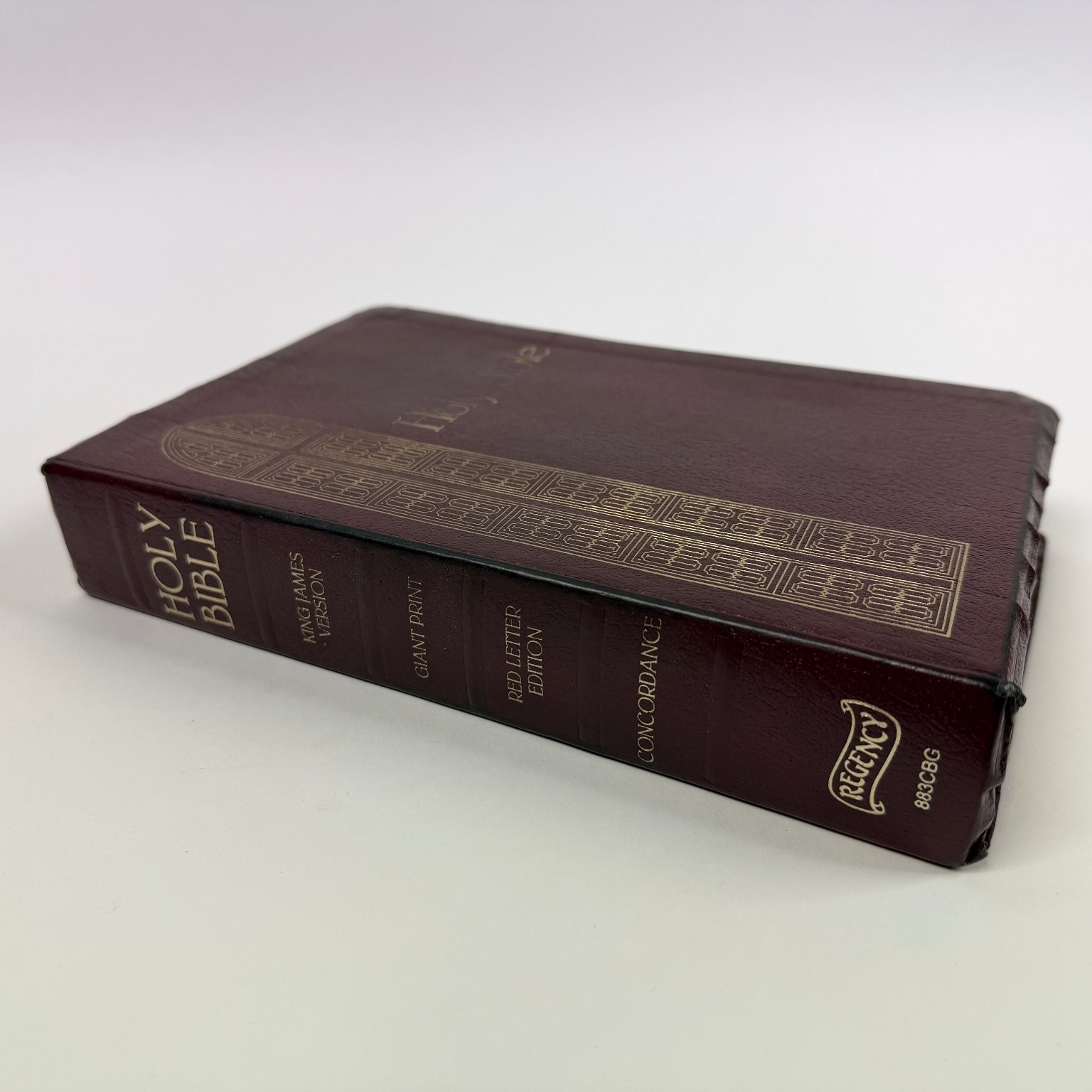 Holy Bible King James Version Giant Print Red Letter 1976 Indexed Concordance