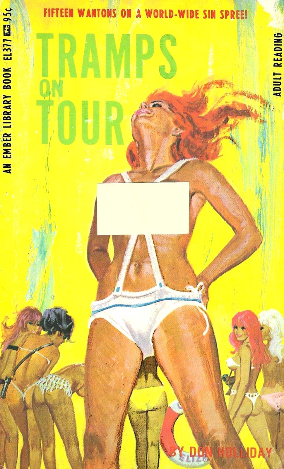 Tramps on Tour by Don Holliday Greenleaf Classic F- Ember Library EL 377 Bonfils