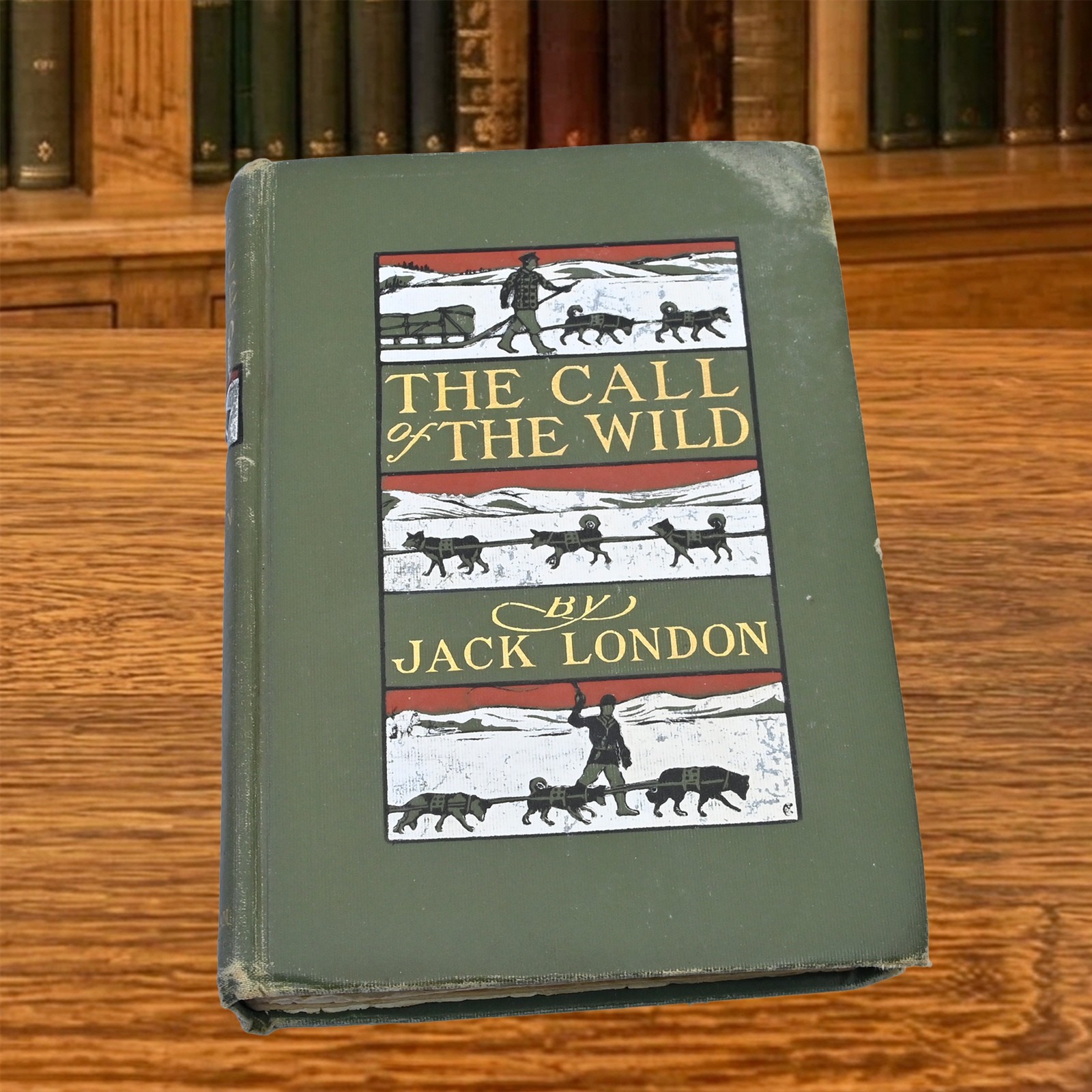 1904 The Call of the Wild Jack London Macmillan Early Printing Illustrated HC
