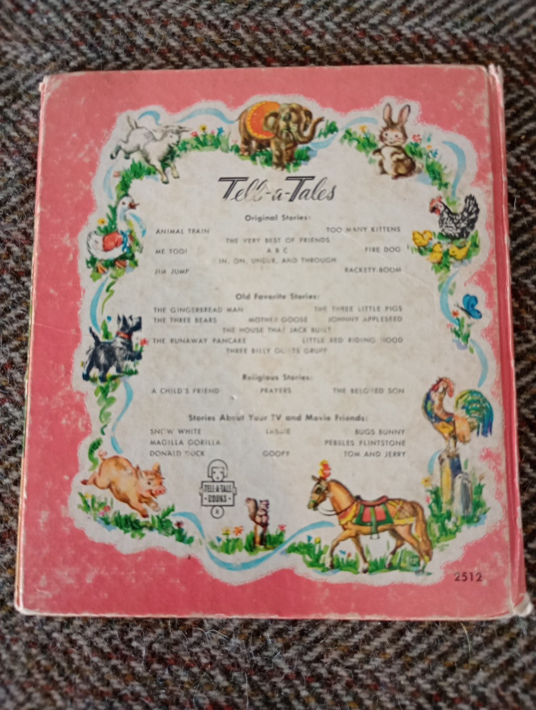 Tell A Tale Books Vintage Lot Of 7 Children’s Books 1960s