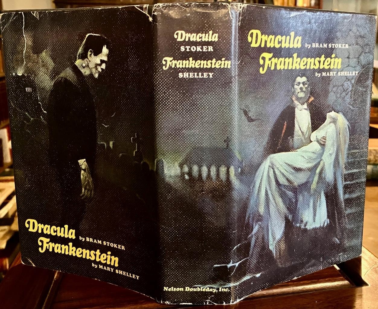 1973 DRACULA & FRANKENSTEIN By BRAM STOKER & MARY SHELLEY Scarce One Volume Ed