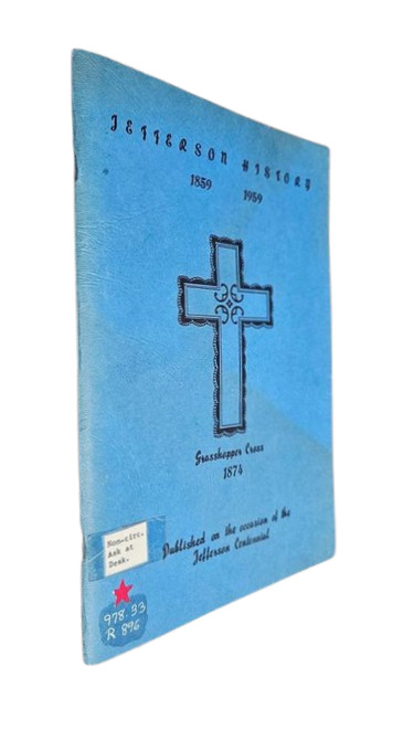 Jefferson History 1859-1959 Centennial Celebration South Dakota PB EX-LIBRARY