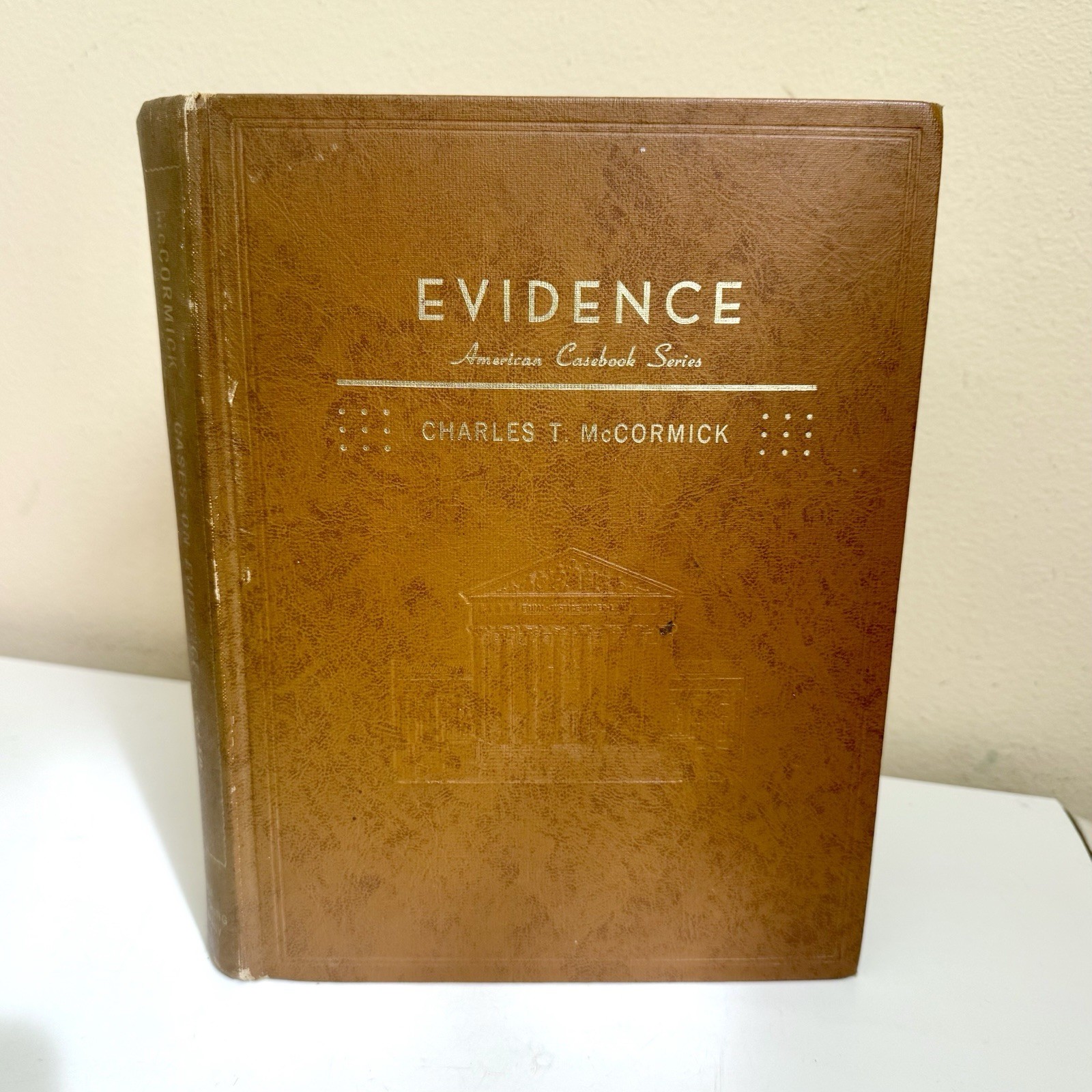 EVIDENCE Series 3rd Ed McCormick 1956 Hardcover West Publishing Northwestern Law