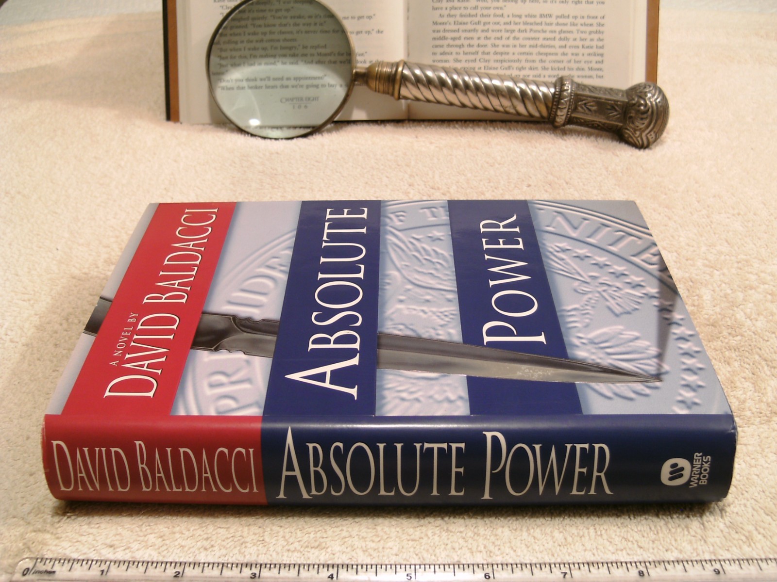 David Baldacci *ABSOLUTE POWER* HC/DJ 1st Edition – 1st Printing