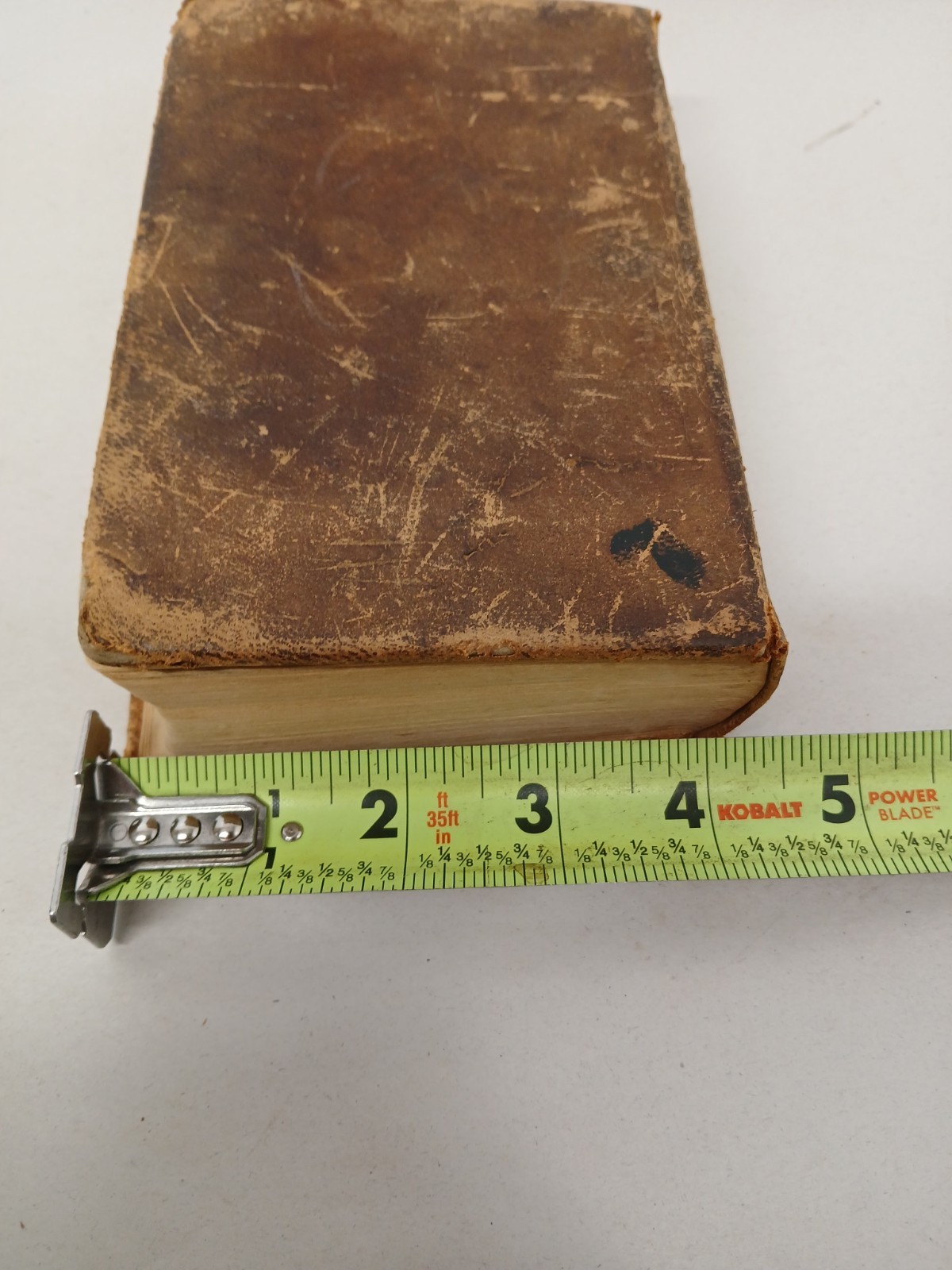 1849 Methodist Hymns Hymn Book Methodist Episcopal Church Leather AS IS