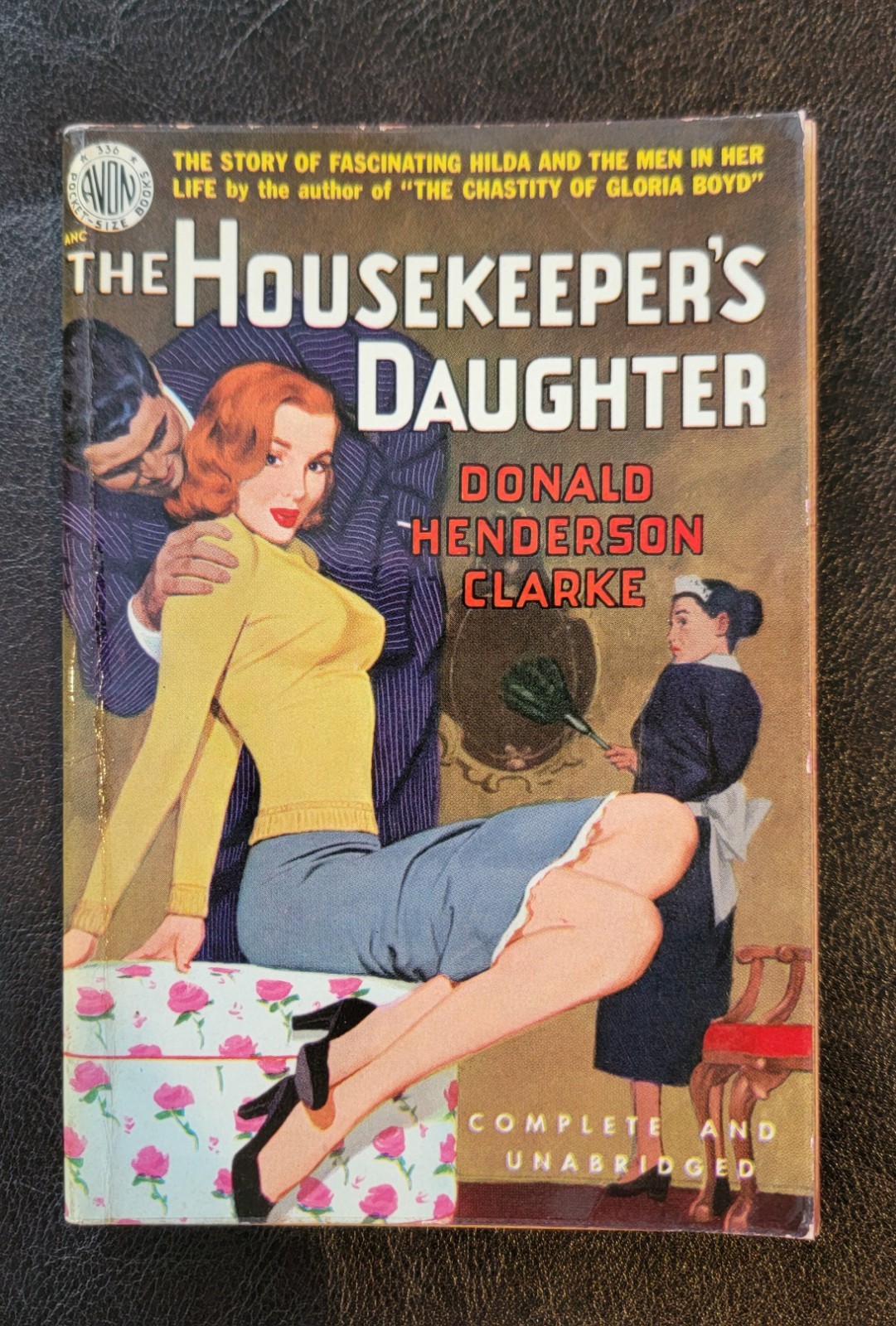 The Housekeeper’s Daughter Donald Henderson Clarke Avon 336 1951 Great GGA NICE