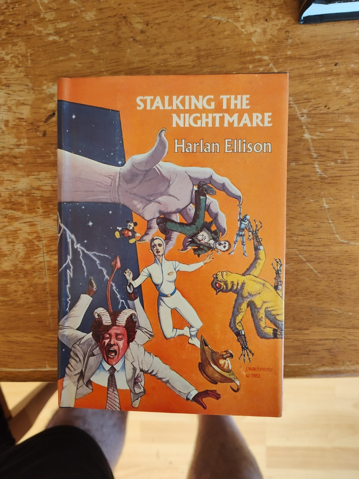 Stalking The Nightmare by Harlan Ellison 1982 book club edition