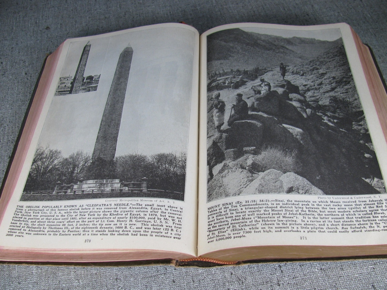 The System Bible Study Revised And Enlarged Leather Bound Study Bible 1933