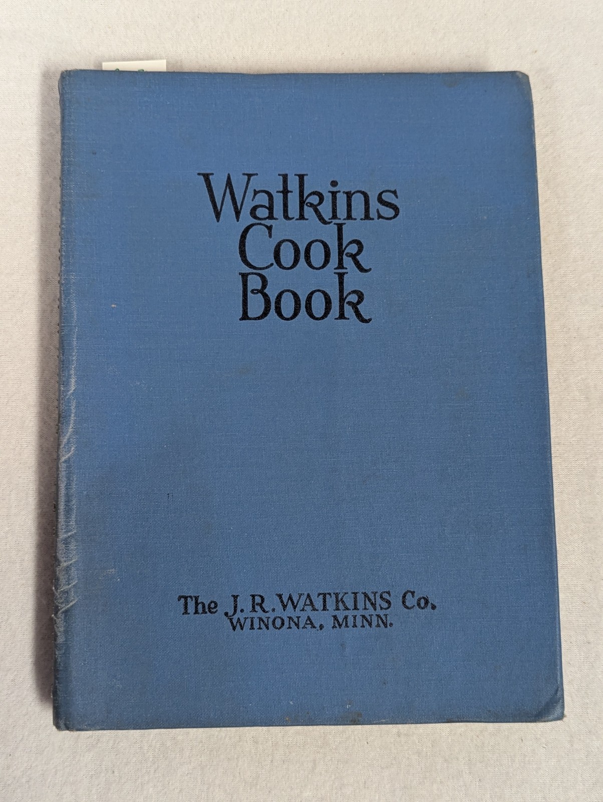 Vintage Watkins Cook Book 1938 J R Watkins Co Spiral Bound Cookbook Winona MINN