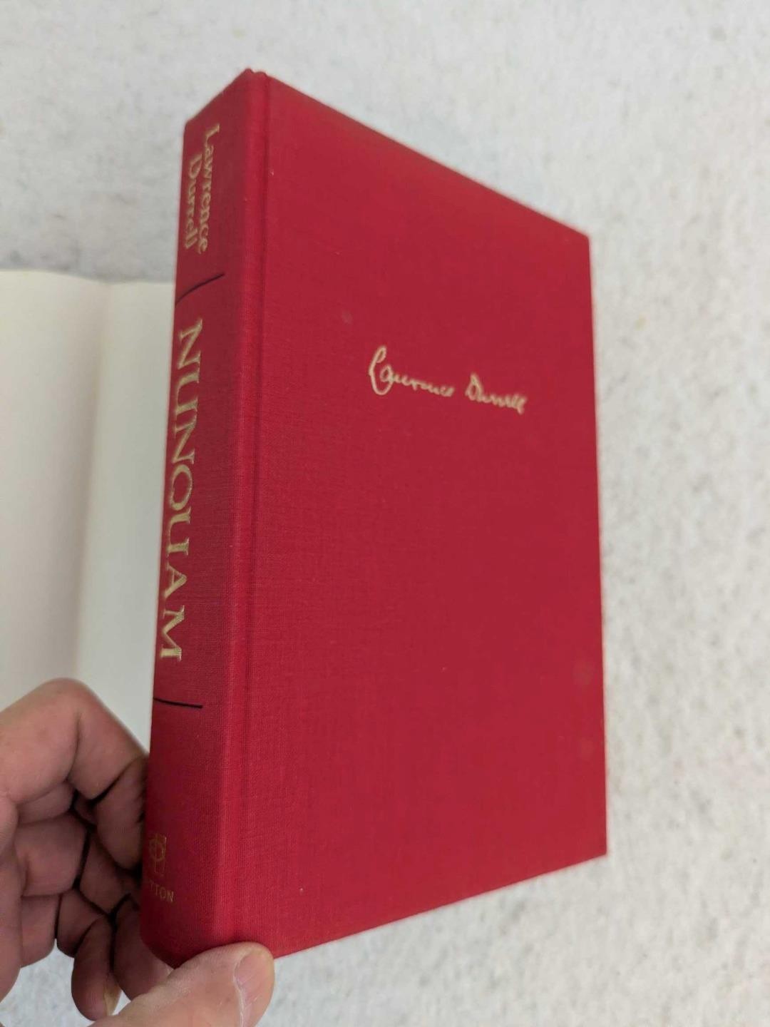 Lawrence Durrell NUNQUAM 1970 E. P. Dutton, NY First Edition HC/DJ