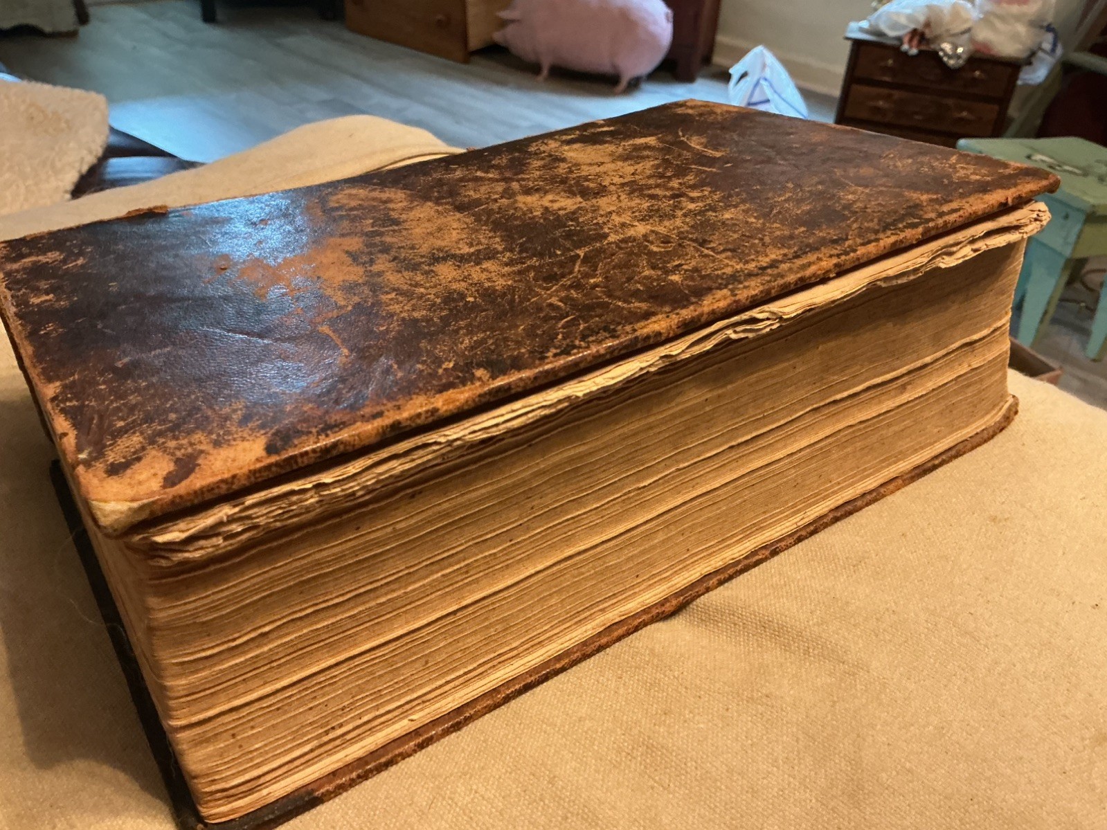 Early 1832 Scott’s Bible Monroe County WV Estate Bostic Family Genealogy History