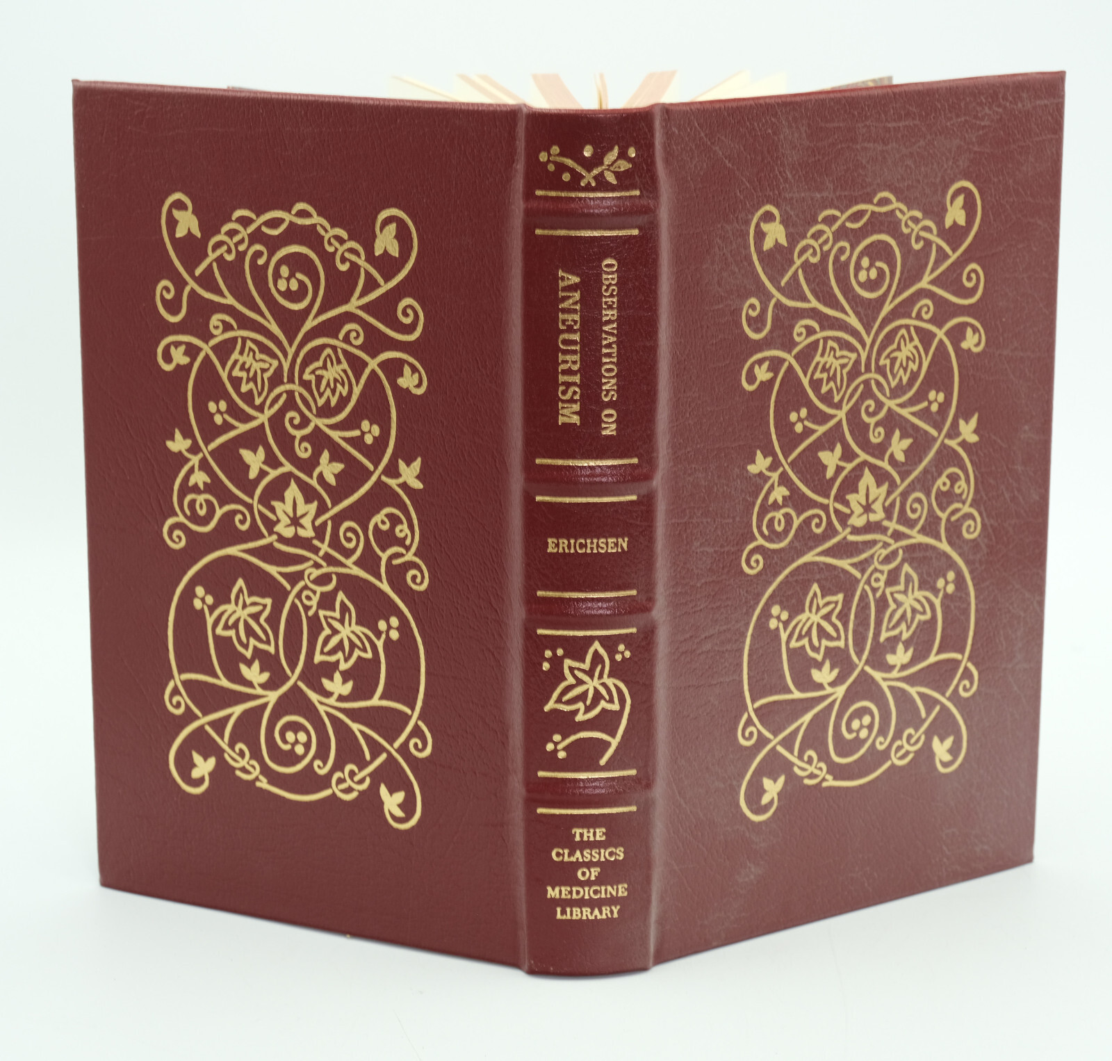 Classics of Medicine „Observations on Aneurism“ by John E. Erichsen Leather HC