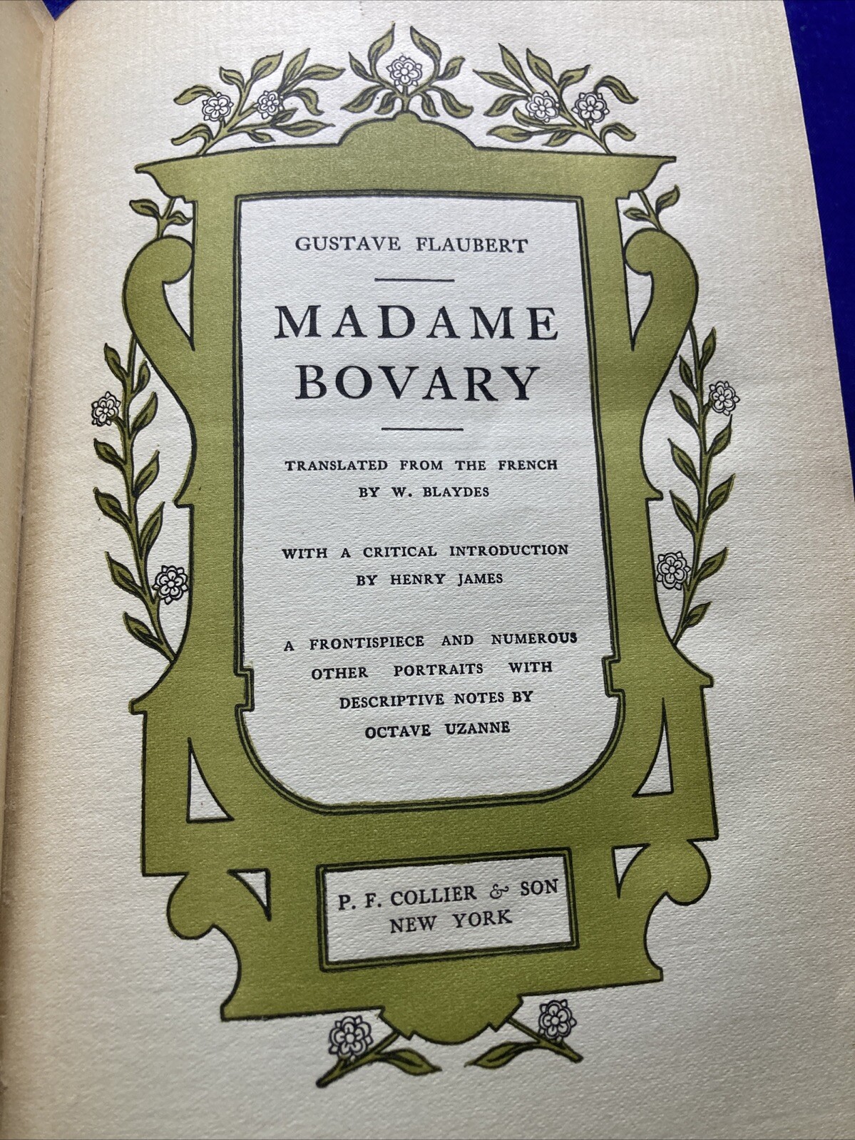 The French Classical Romances By Gustavo Flaubert. Vintage 1902