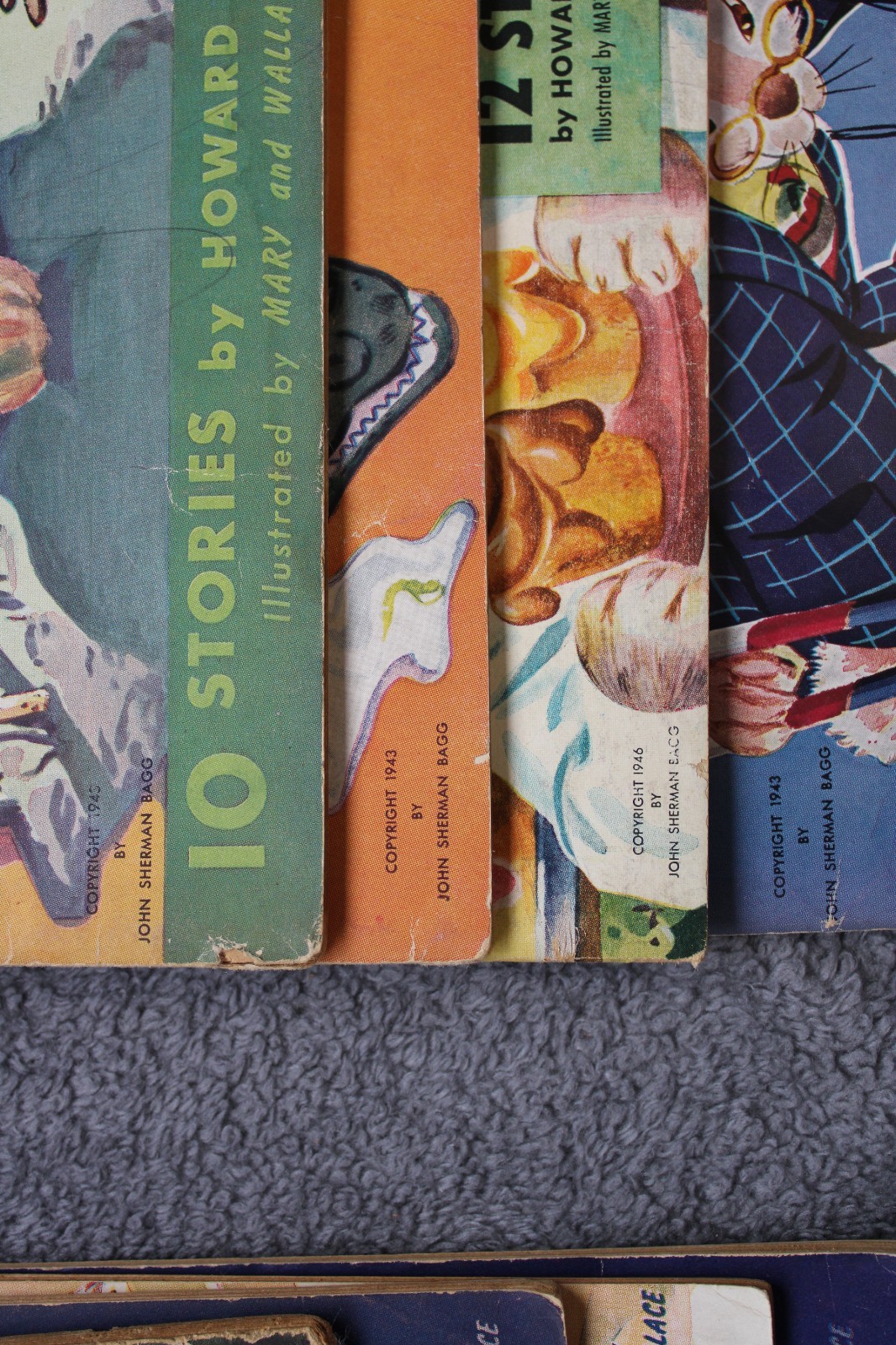 Lot of 8 Vintage mid-1900s Uncle Wiggily Children’s Books by Howard R. Garis