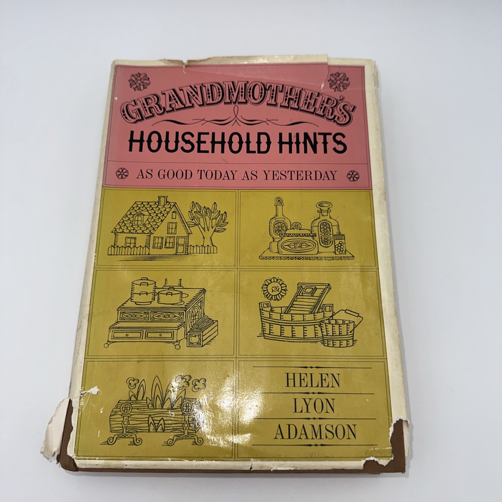 Grandmother’s Household Hints Helen Lyon Adamson 1963 First Edition Hardcover
