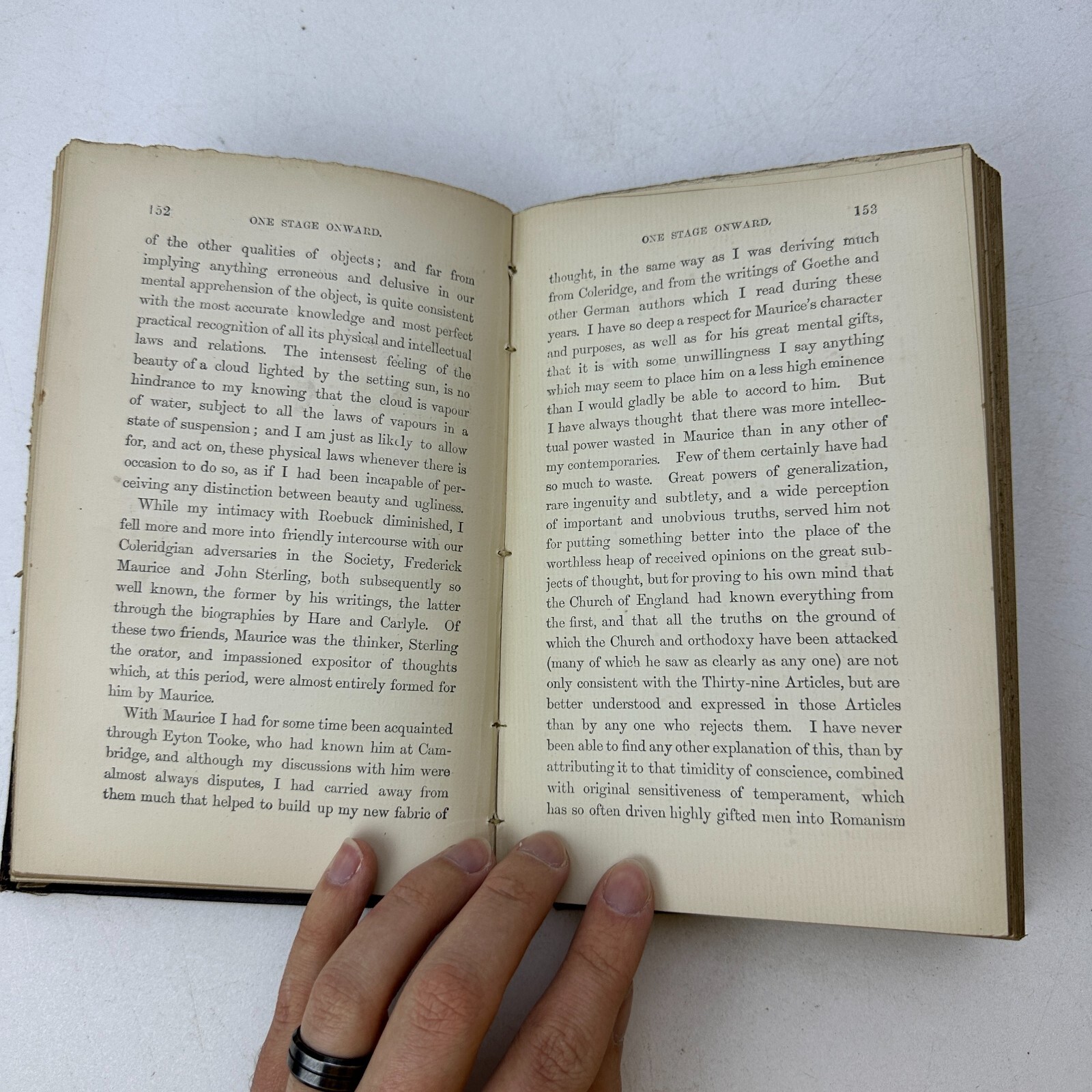 Autobiography by John Stuart Mill HC 1874 Henry Holt & Co